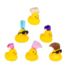 Vinyl Duck with Crazy Hair 5.5cm 
